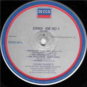 Luciano Pavarotti - Kurt Herbert Adler ● National Philharmonic - O Holy Night flac album