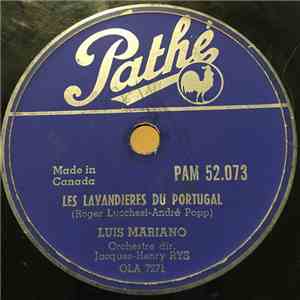 Luis Mariano - Les Lavandieres Du Portugal / Comme Un Baiser flac album