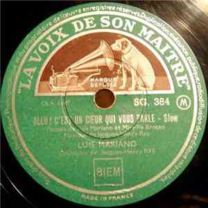 Luis Mariano - Maria Cristina / Allo, C'est Un Coeur Qui Vous Parle flac album