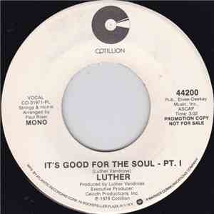 Luther - It's Good For The Soul Pt. 1 flac album