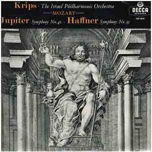 Mozart, Josef Krips, Israel Philharmonic Orchestra - Jupiter-Symphony / Haffner-Symphony flac album