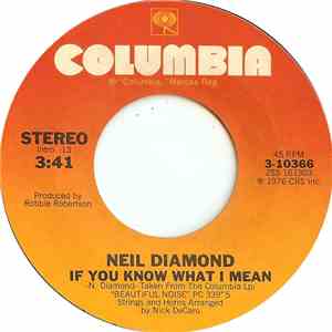 Neil Diamond - If You Know What I Mean / Street Life flac album