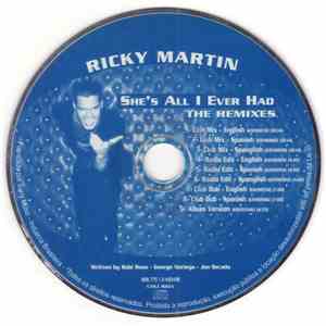 Ricky Martin - She's All I Ever Had (The Remixes) flac album
