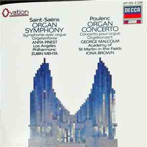Saint-Saëns, Poulenc - Organ Symphony / Organ Concerto flac album