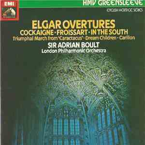 Sir Edward Elgar, Sir Adrian Boult, The London Philharmonic Orchestra - Overtures flac album