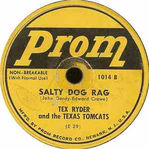 Tex Ryder And The Texas Tomcats - Milk Bucket Boogie / Salty Dog Rag flac album