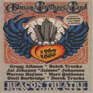 The Allman Brothers Band - Beacon Theatre 2009 Vol. 2 flac album