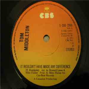 Tom Middleton  - It Wouldn't Have Made Any Difference / Lovelight flac album