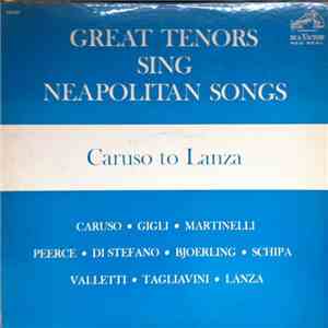 Various - Great Tenors Sing Neapolitan Songs flac album