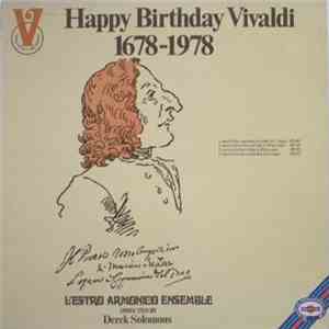 Vivaldi, L'Estro Armonico Ensemble, Derek Solomons - Happy Birthday Vivaldi 1678-1978 flac album