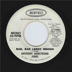 Anthony Armstrong Jones - Bad, Bad Leroy Brown flac album