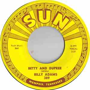 Billy Adams  - Betty And Dupree flac album