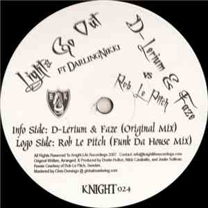D-Lerium & Faze - Lights Go Out flac album