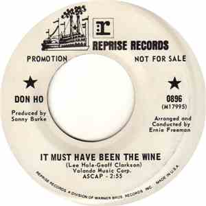 Don Ho - Questions / It Must Have Been The Wine flac album