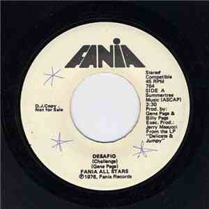 Fania All Stars - Desafio (Challenge) flac album