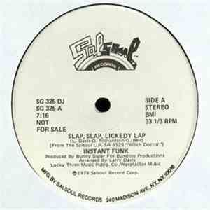 Instant Funk - Slap, Slap, Lickedy Lap / I Want To Love You flac album
