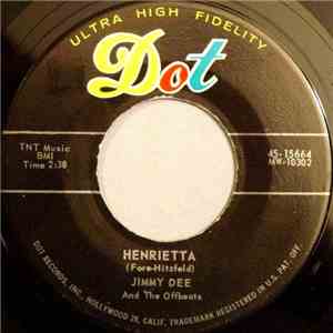 Jimmy Dee And The Offbeats - Henrietta / Don't Cry No More flac album