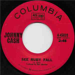 Johnny Cash - See Ruby Fall flac album