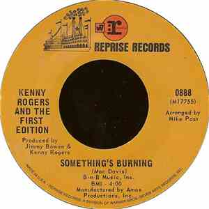 Kenny Rogers And The First Edition - Something's Burning flac album