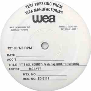MC Lyte Featuring Gina Thompson - It's All Yours flac album
