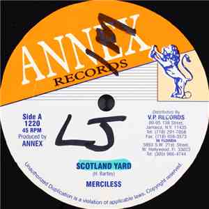 Merciless - Scotland Yard flac album