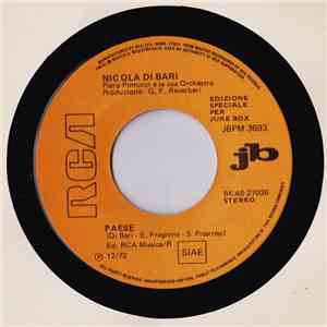 Nicola Di Bari - Paese flac album