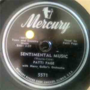 Patti Page - Sentimental Music flac album