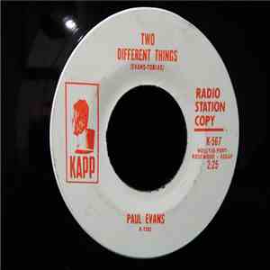 Paul Evans - Two Different Things flac album