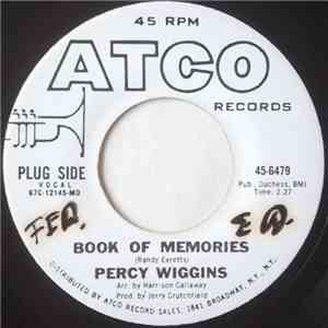 Percy Wiggins - Book Of Memories flac album