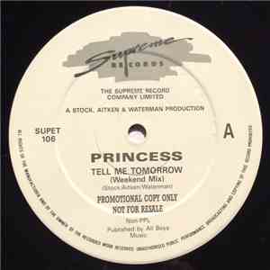 Princess - Tell Me Tomorrow flac album