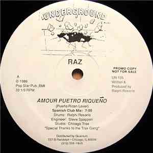 Raz / House People - Amour Puetro Riqueno (Puerto Rican Lover) / Godfather Of House flac album