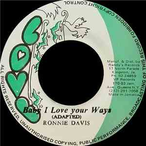 Ronnie Davis - Baby I Love Your Ways flac album