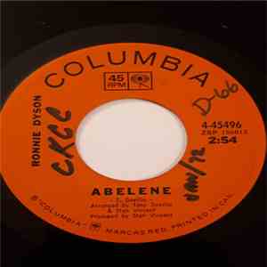 Ronnie Dyson - Abelene / A Wednesday In Your Garden flac album