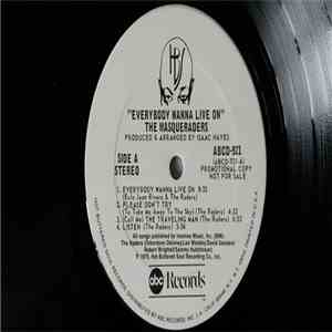The Masqueraders - Everybody Wanna Live On flac album
