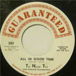 The Nelson Trio - The Town Crier / All In Good Time flac album