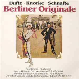 Various - Berliner Originale (Dufte - Knorke - Schnafte) flac album