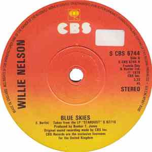 Willie Nelson - Blue Skies flac album