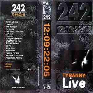 242 - 12:09:22:05 Tyranny Live flac album