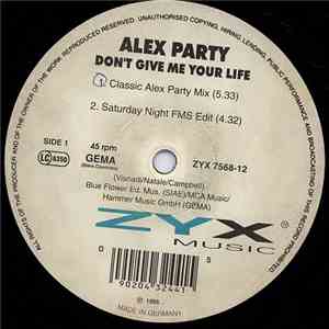 Alex Party - Don't Give Me Your Life flac album