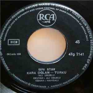 Ali Uğurlu, Manisali - Kara Oglan / Çacici flac album