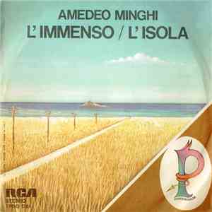 Amedeo Minghi E Pandemonium  - L'Immenso / L'Isola flac album