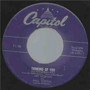Art Morton And Paul Weston And His Orchestra - Thinking Of You / Perhaps I Don't, Perhaps I Do flac album