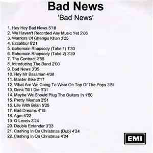 Bad News  - Bad News flac album