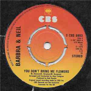 Barbra & Neil - You Don't Bring Me Flowers flac album