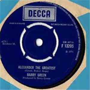 Barry Green - Alexander The Greatest flac album