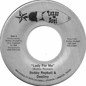 Bobby Royball & Destiny - Lady For Me flac album