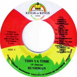 Bushman , Casseyman - This Ya Time / Suzanna flac album