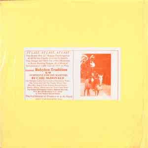 Carl McDonald  - Babylon Tradition / Symphony For The Martyrs flac album