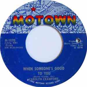 Carolyn Crawford - When Someone's Good To You flac album
