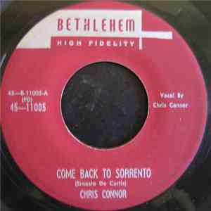 Chris Connor - Come Back To Sorrento / Blame It On My Youth flac album